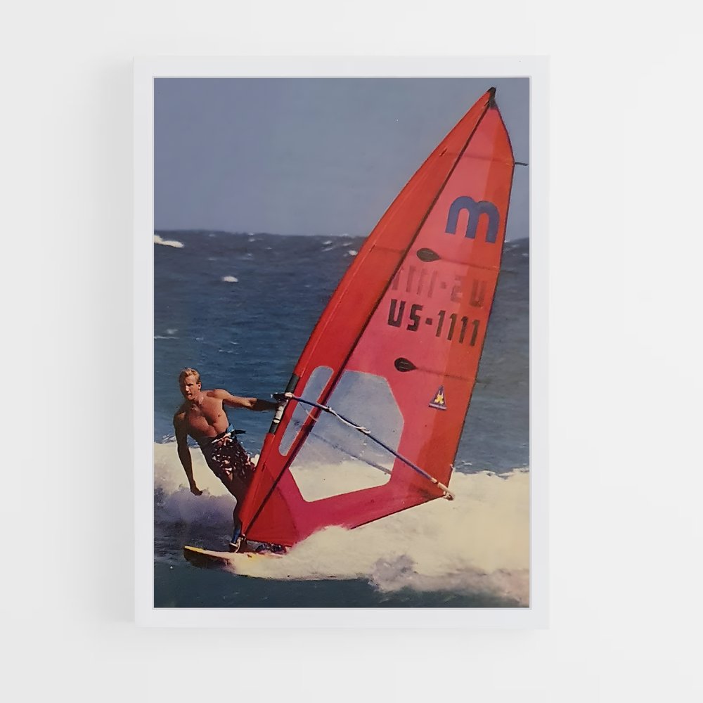 Poster Robby naish tumultueuses – affiche Planche à voile (vue 3)